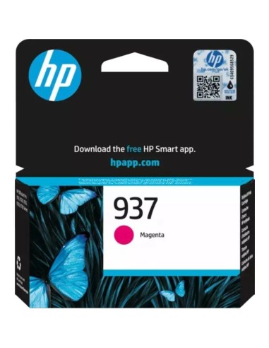 CARTUCHO HP 4S6W3NE 937 MAGENT A PN: 4S6W3NE...