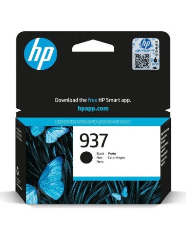 CARTUCHO HP 4S6W5NE 937 NEGRO PN: 4S6W5NE EAN:...