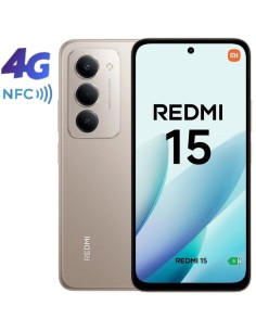 SMARTPHONE 6.9" XIAOMI REMDI   15 8GB 128GB 4G NFC GRIS...