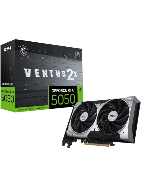 VGA RTX5050    8GB GDDR7  MSI  VENTUS 2X PN: 912-V538-002 EAN: 4711377380003