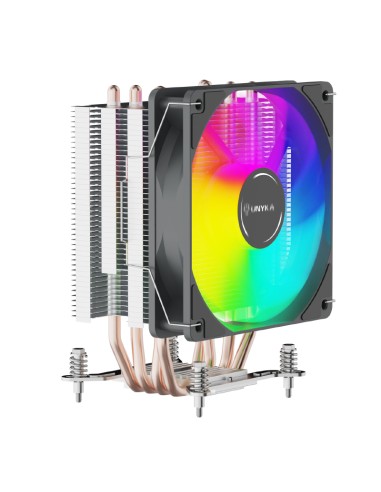 VENTILADOR UNYKA UNYCOOL H40   ARGB NEGRO PN:...