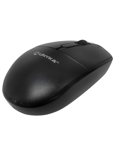 RATON USB UNYKA UK A128 NEGRO PN: UK50549 EAN:...