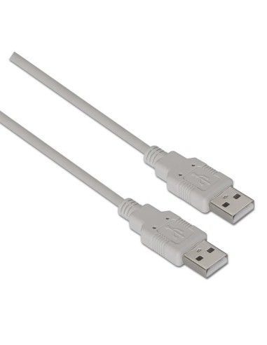 CABLE USB 2.0 AISENS M/M 1M    GRIS PN: USB 2.0...