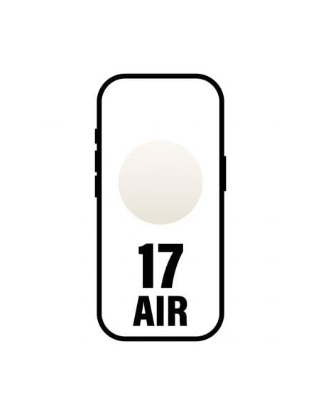 SMARTPHONE 6.5" APPLE IPHONE   17 AIR 512GB DORADO CLARO PN: MG2U4QL/A EAN: 195950623789	   