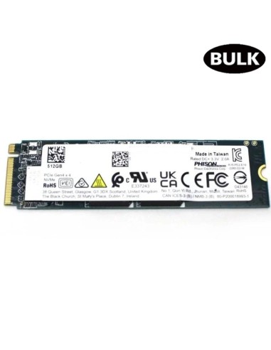 DISCO M.2 NVME 512GB PHISON    BULK PN: REA1858...
