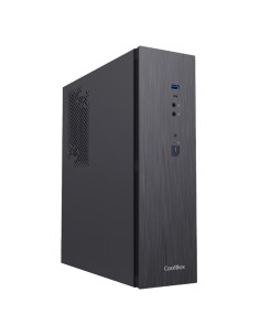 CAJA SFF MATX T370 COOLBOX     SLIM NEGRO 500W NEGRO PN:...