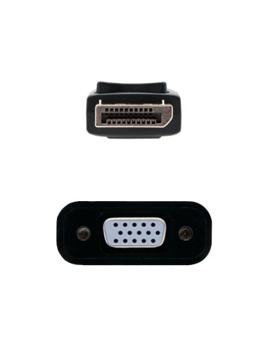 CONVERSOR DP MACHO A SVGA      HEMBRA 15CM...