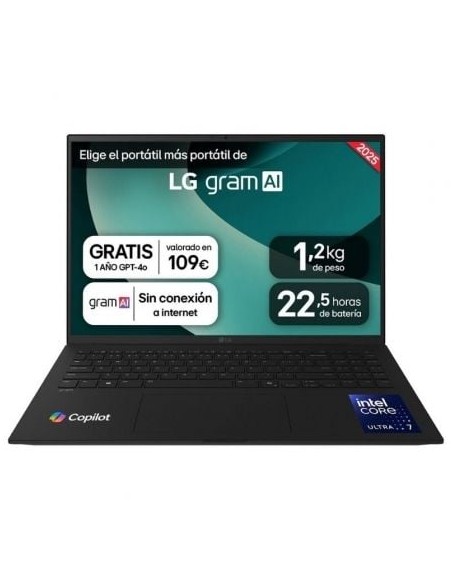NF    16" LG GRAM      U7-255H 32GB   1TB NVME FREEDOS PN: 16ZD90T-G.AX88B EAN: 8806096666708   