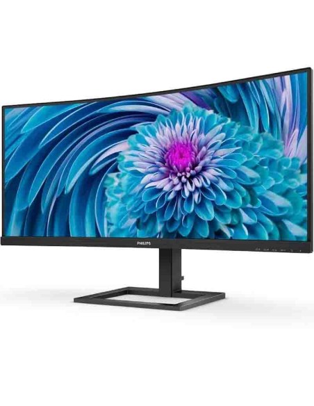 MONITOR  34" PHILIPS 346E2CUAE WQHD CURVO MULTIMEDIA NEGRO PN: 346E2CUAE/00 EAN: 8712581770662   