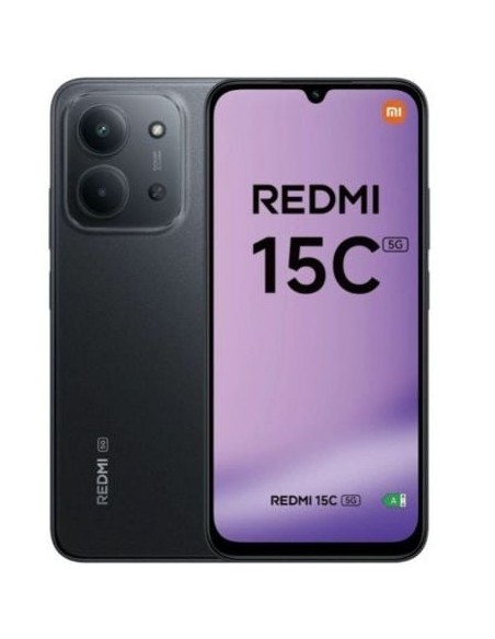 SMARTPHONE XIAOMI REDMI 15C 4G B/ 128GB/ 6.9"/ 5G/ NEGRO PN: MZB0LINEU EAN: 6932554458607   