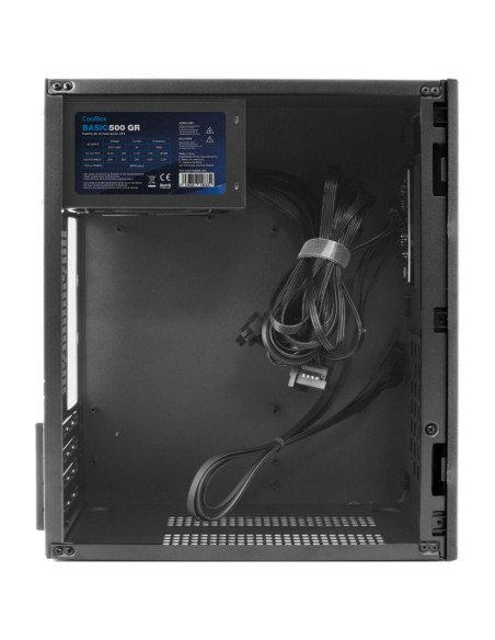 CAJA MATX COOLBOX M460 NEGRO   CON FUENTE 500W PN: COO-PCM460-1 EAN: 8436624423314   