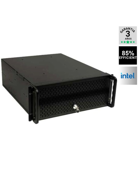 SERVIDOR GDX RC4U XEON E-2334  16GB 2X480GB SSD + 2X2TB HDD F PN: GDX3138 EAN: 10000000003138  