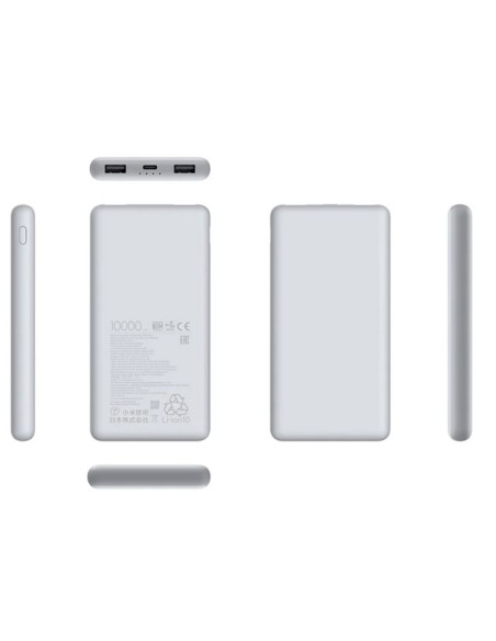 POWERBANK 10000 MAH XIAOMI     USB TIPO A BLANCO PN: BHR9350GL EAN: 6941812758663   