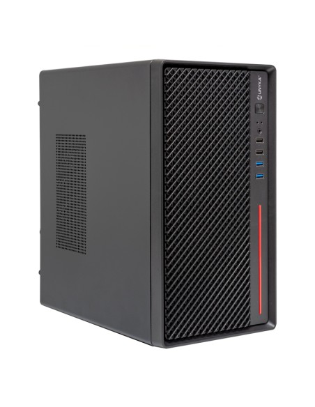 CAJA MICRO ATX UNYKA NUMEN 300 NEGRA SIN FUENTE PN: UK52121 EAN: 8436617921148   