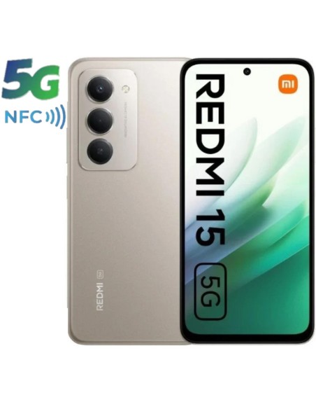 SMARTPHONE 6.9" XIAOMI REDMI   15 4GB 128GB 5G NFC GRIS TITAN PN: REDMI 15 5G 4-12 EAN: 6932554454135   