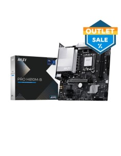PB S-1851 H810 MSI H810M-B PRO DDR5 MATX PN: REA356 EAN:...