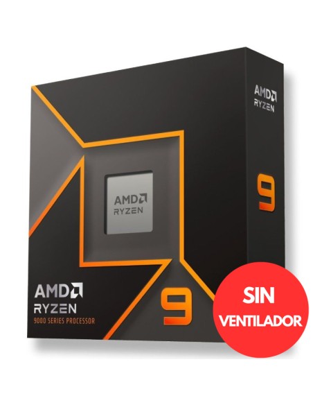 AMD S-AM5 RYZEN 9 9900X   BOX  4.40GHZ SIN VENTILADOR PN: 100-100000662WOF EAN: 730143315296    