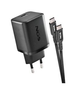 CARGADOR 65W ENCHUFE NGS BUD65 W-C NEGRO PN: BUD65W-C...
