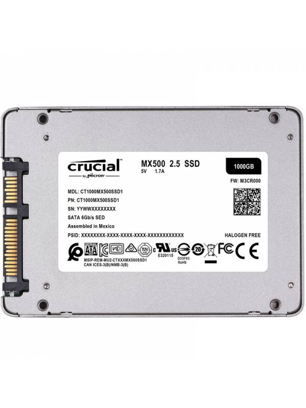 DISCO SSD   1TB CRUCIAL        SATA3 MX500 SIN ADAPTADOR