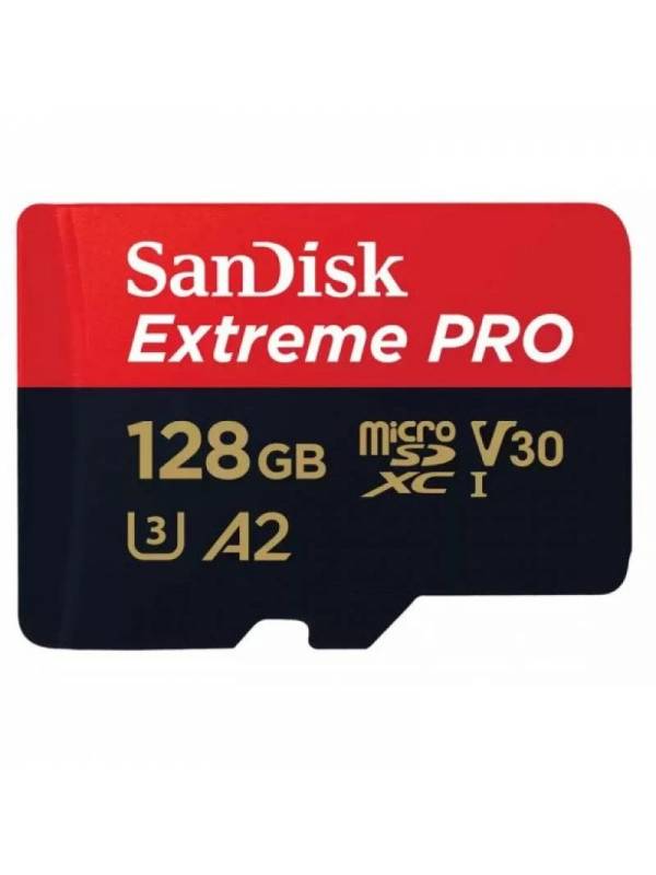 MEMORIA DG 128GB SANDISK MSD   EXTREME PRO CON ADAPTADOR SD PN: SDSQXCD-128G-GN6 EAN: 619659188528