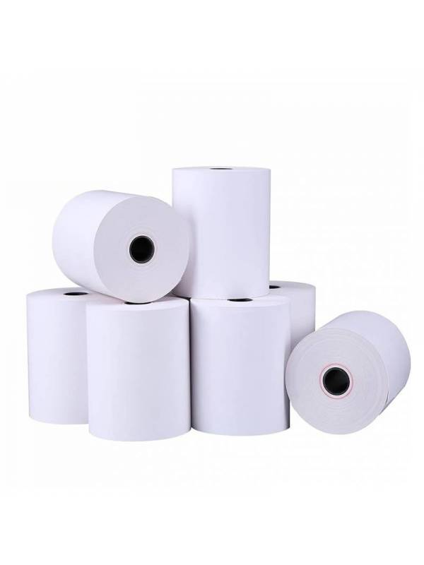 PAPEL MATRICIAL CAJA 80 ROLLOS 70X65X12 8 ROLLOS BLISTER PN: 556 EAN: 1000000002994