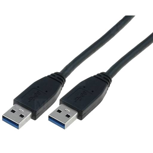 CABLE USB 3.0  1M M/M NEGRO PN: USB 3.0 1M M/M EAN: 1000000001438