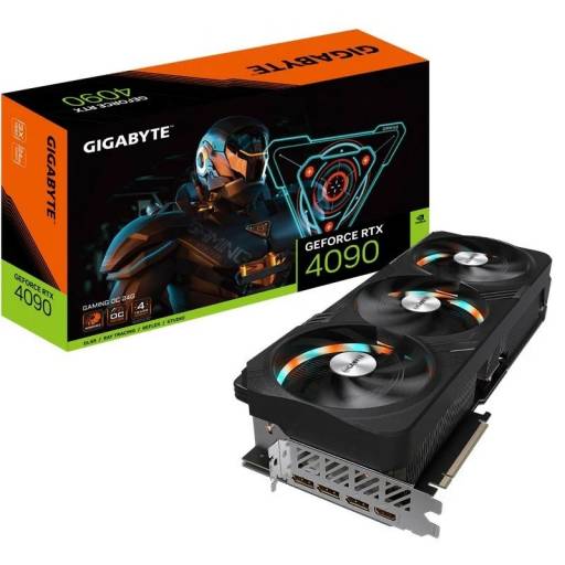 VGA RTX4090   24GB GDDR6X GIGA BYTE GAMING OC PN: GV-N4090GAMING O EAN: 4719331311438