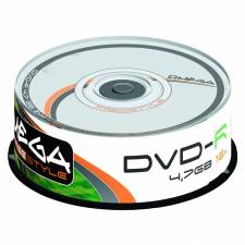 DVD OMEGA    25 UNDS 16X 4.7GB  -R
