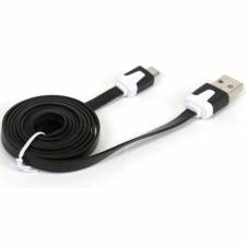 CABLE USB 2.0  2 M A MICRO     USB OMEGA NEGRO PN: USB A MICRO 1M EAN: 1000000003658
