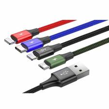 MULTICABLE USB TYPC C MICRO B  USB Y LIGTHNING 1M PN: BS 2189 EAN: 1000000001732