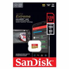 MEMORIA DG 128GB SANDISK MSD   EXTREME CON ADAPTADOR SD PN: SDSQXAA-128-GN6M EAN: 619659188450