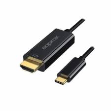 CABLE USB TYPE-C A HDMI 4K 60H Z NEGRO PN: APPC52 EAN: 8435099531548